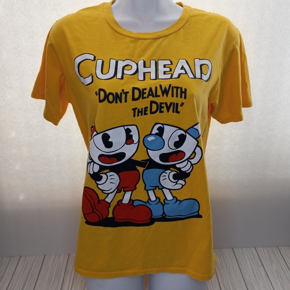 Cuphead Don't Deal With The Devil Graphic Tee